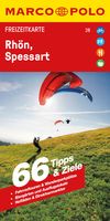 Freizeitkarte 28 Rhön, Spessart 1:110.000, MAIRDUMONT: MARCO POLO Freizeitkarte